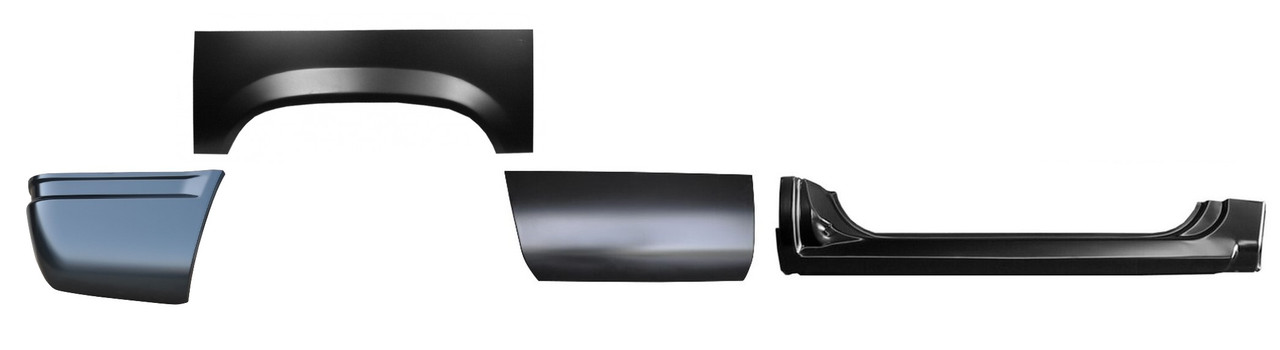 Rocker & Quarter Panel Sections Fits 1992-99 Blazer / Tahoe / Yukon 2 Door Model img
