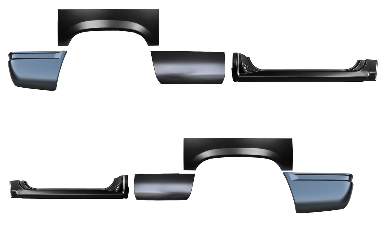 1992-1999 Blazer Tahoe Yukon Rockers Quarter Panel Sections All 2 Door Models img