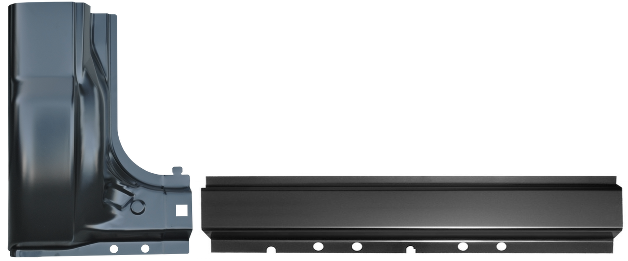 Rh 1999-2016 Superduty Pickup Rocker Panel & Cab Corner 2 Door Std. Cab img