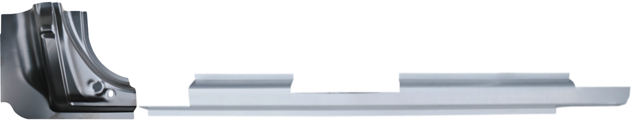 Rh 2000-2004 Dodge Dakota Slip On Rocker Panel Cab Corner 4 Door Crew Cab img