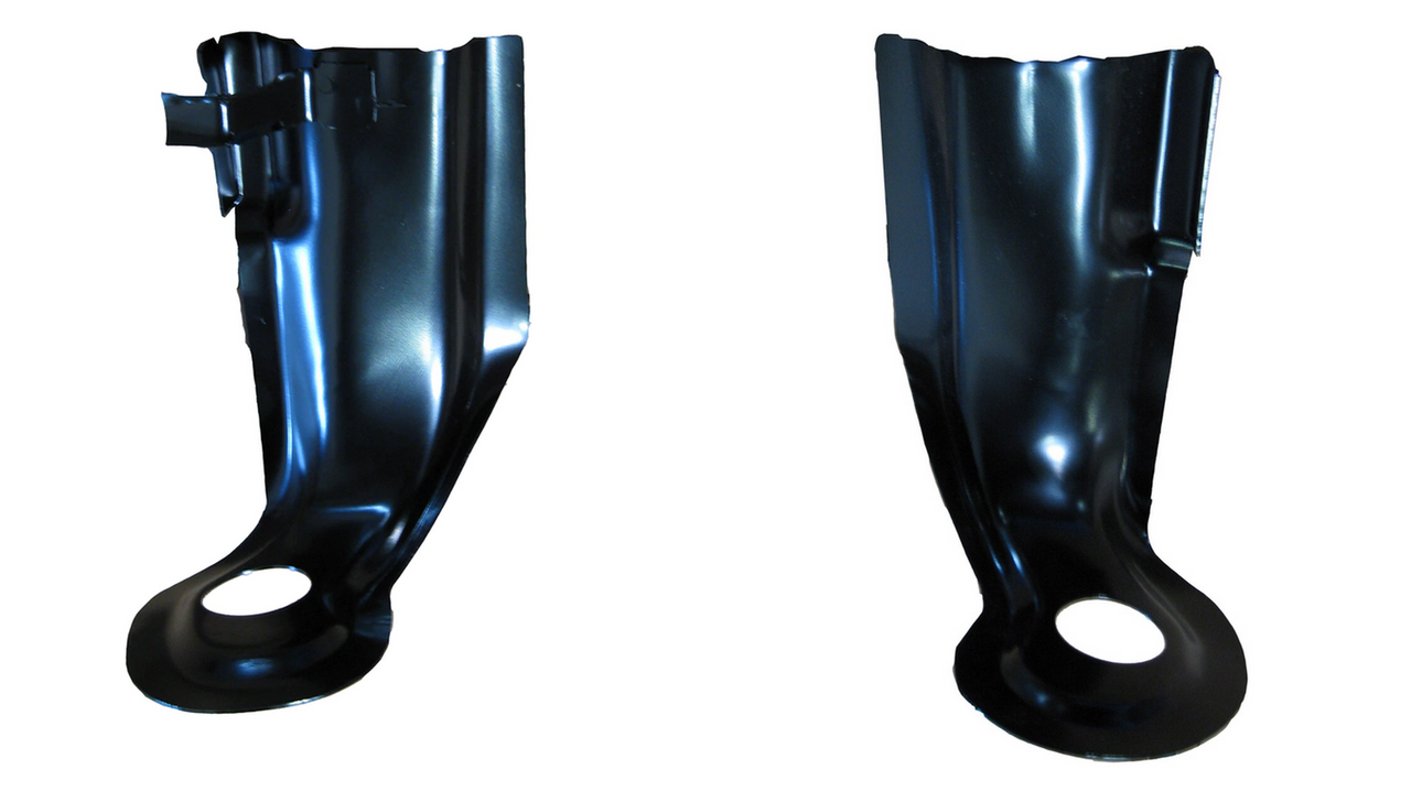 Inner Cowl To Floor Braces-PAIR-1955-1957 Chevy Bel Air -Driver & Passenger Side img