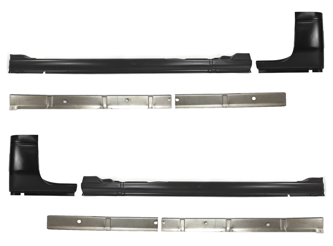 Outer/Inner Rocker Panels Cab Corners 4 Door Quad Cab Fits 1998-2001 Dodge Ram img