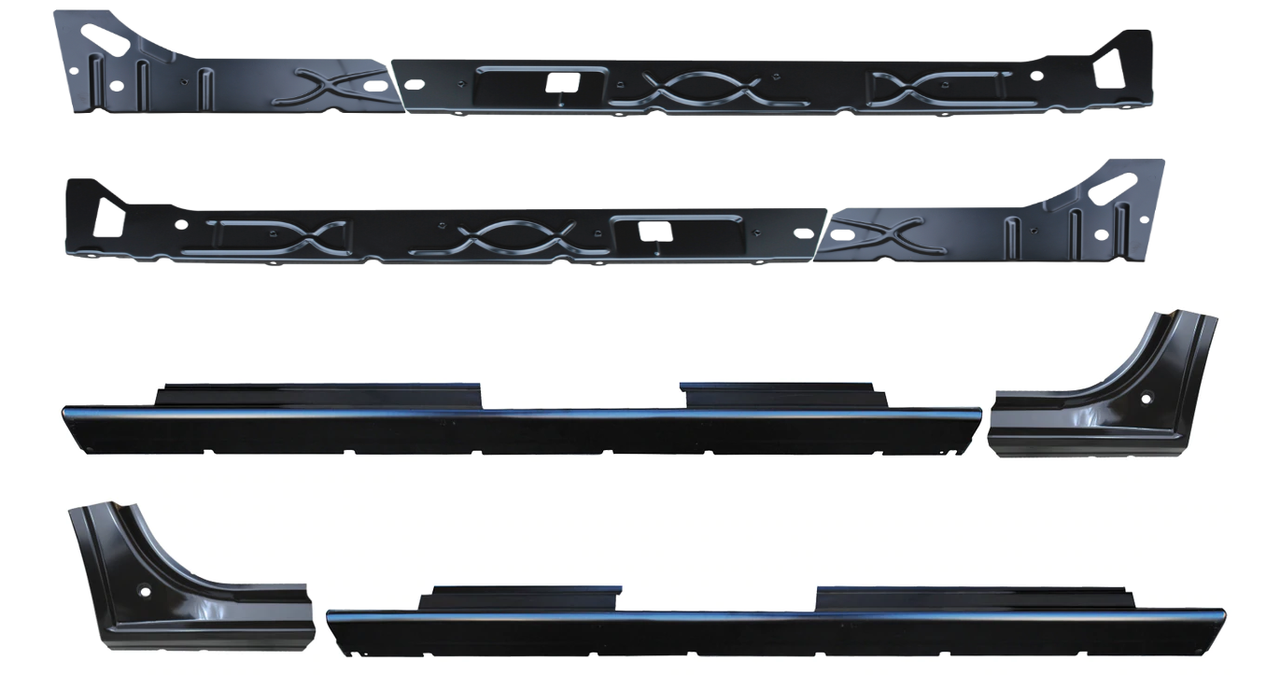 Lh Rh 2000-2006 Tahoe And Yukon Inner Outer Rockers With Quarter Front Sections img