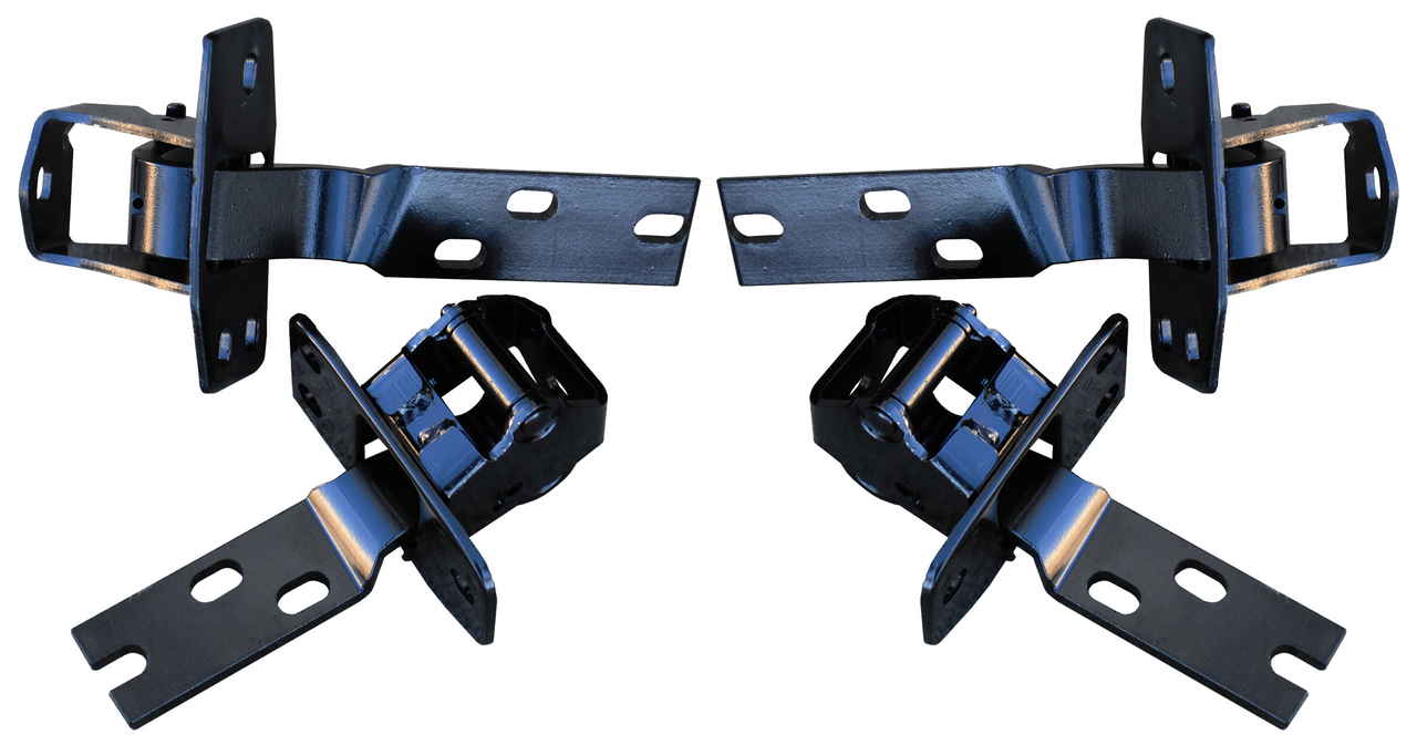 1947-1954 Chevy Gmc Truck Door Hinge Upper Lower 4 Piece Set - OE Style img