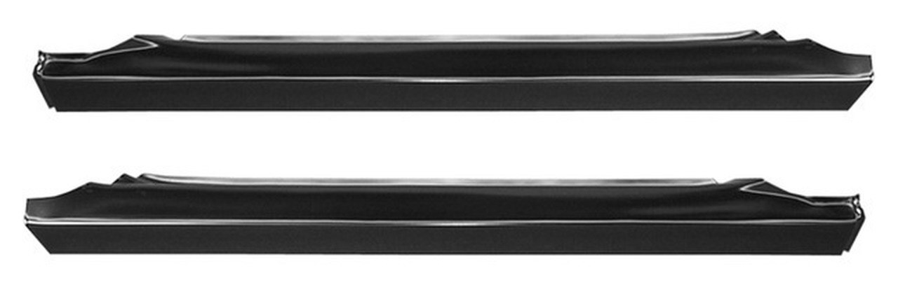 Lh Rh 1988-1998 Chevy & Gmc Fullsize Truck Slip Over Rocker Panel Set img
