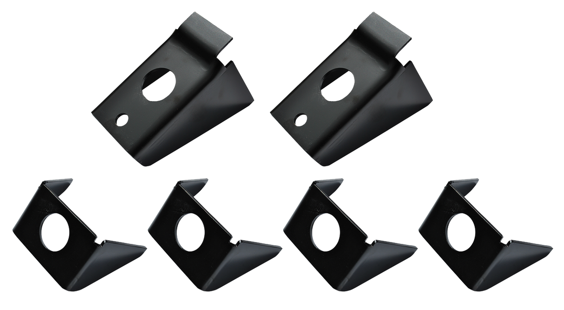 Lh Rh 1987-1995 Jeep Wrangler YJ Forward And Intermediate Body Mount Set img