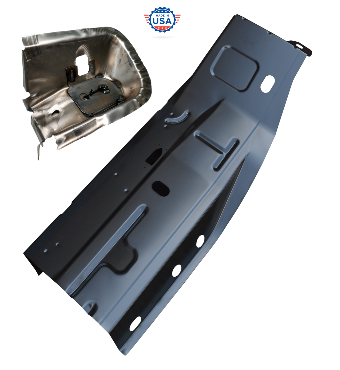 Lh 1994-2002 Dodge Ram Truck 34 Inch Outer Cab Floor Panel With Cab Mount img