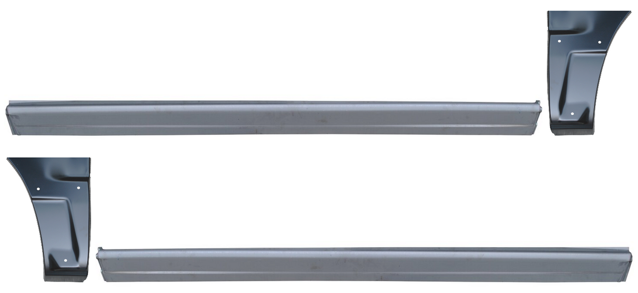 2002-2006 Avalanche Slip-On Rockers Quarter Front Sections Models With Cladding img
