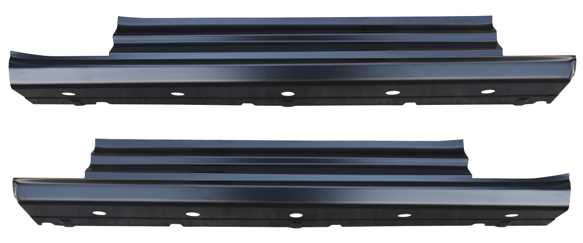 2014-2018 Chevy Gmc Pickup Slip-over Rocker Panel Set For 2 Dr Std Cab img