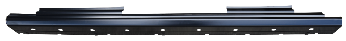 Lh 2014-2018 Chevy Gmc Pickup Slip-on Rocker Panel Fits 40 inch Wide Rear Door img