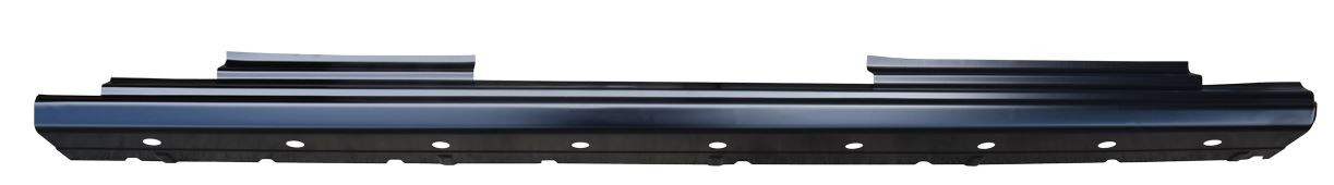 Rh 2014-2018 Chevy Gmc Pickup Slip-on Rocker Panel Fits 40 inch Wide Rear Door img