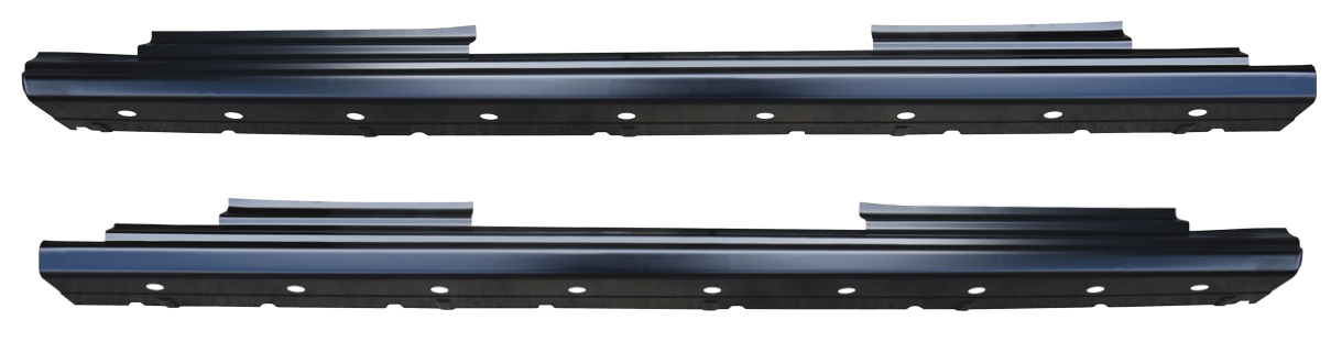 2014-2018 Chevy Gmc Pickup Slip-on Rocker Panel SET Fits 40 inch Wide Rear Dr img