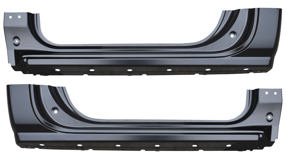 Lh Rh 2014-2018 Chevy Gmc Pickup Factory Style Rocker Panel Set 2 Door Std Cab img