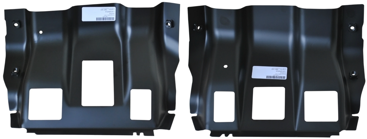 Lh Rh 1999-2016 Ford Superduty Excursion Front/Center Outer Floor Supports Pair img