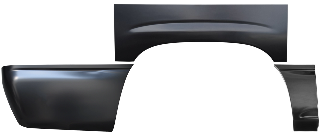 Rh 2003-2006 Chevy Avalanche Rear Quarter Repair Sections Without Cladding img