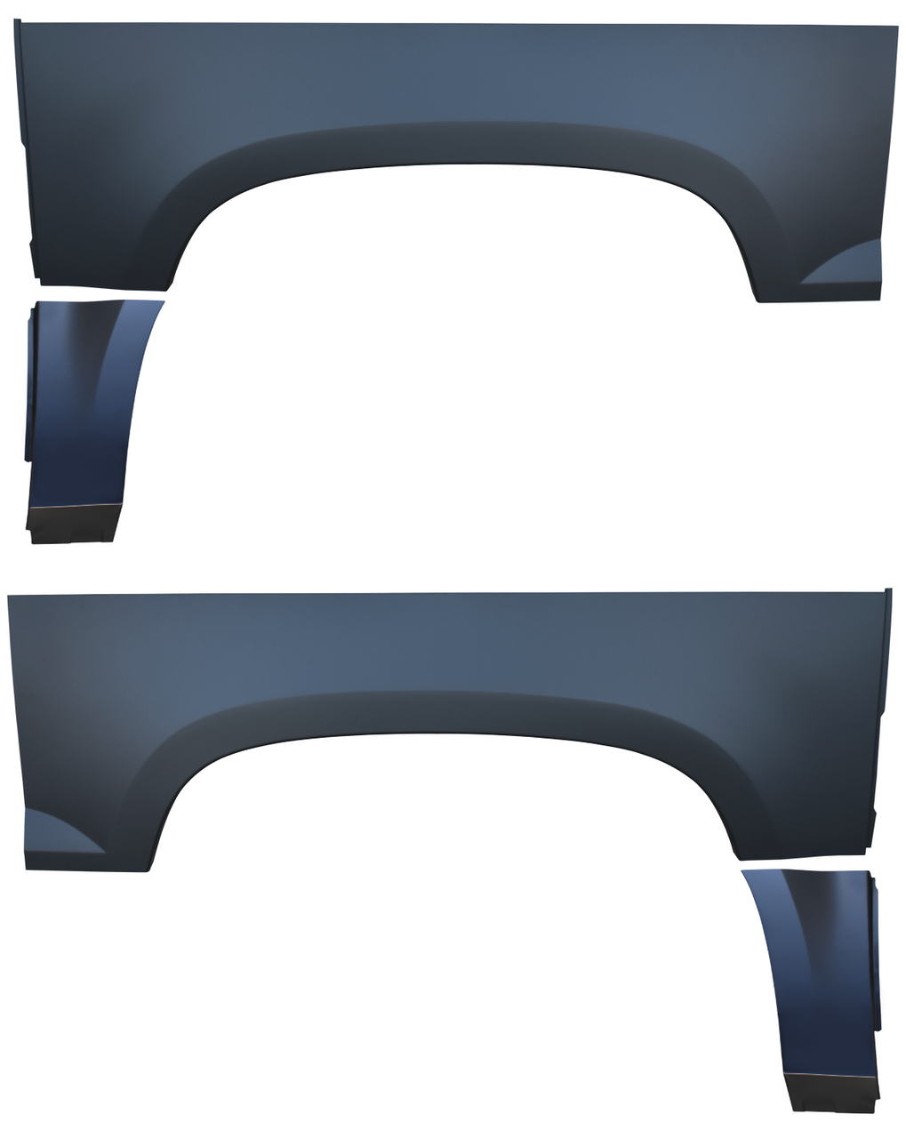 2007-2013 Avalanche Cadillac Escalade EXT Upper Rear Wheelarch & Lower Front SET img