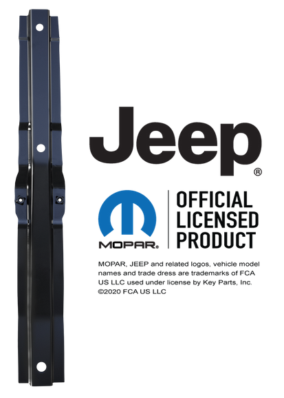 Inboard Floor Support 1976-1986 Jeep CJ7 Fits Driver or Passenger Side img