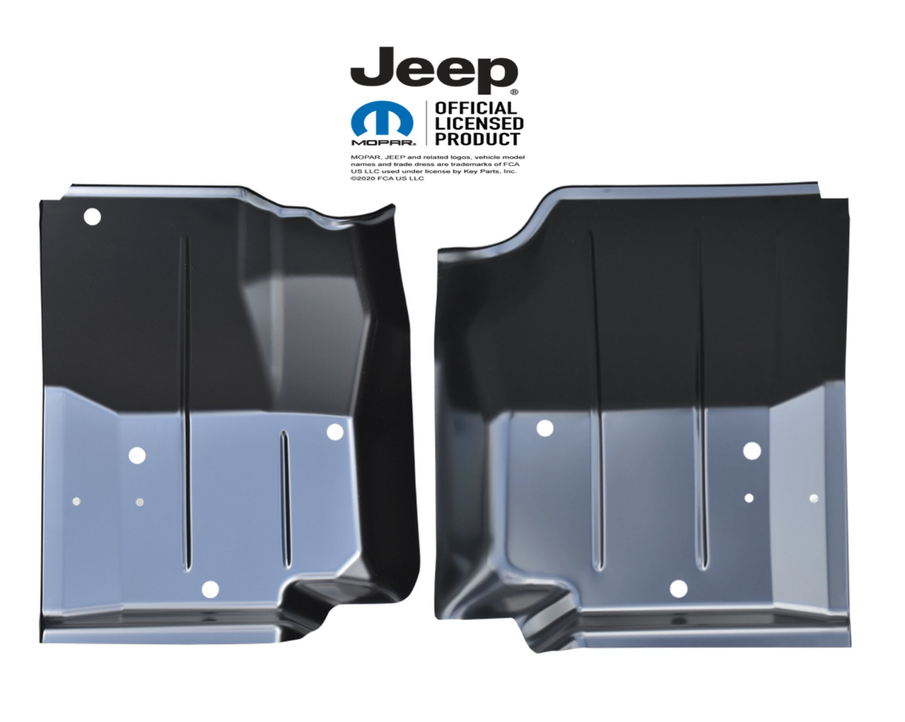 1976-1995 Jeep Wrangler YJ CJ5 CJ7 CJ8 Front Floor Pan Set img