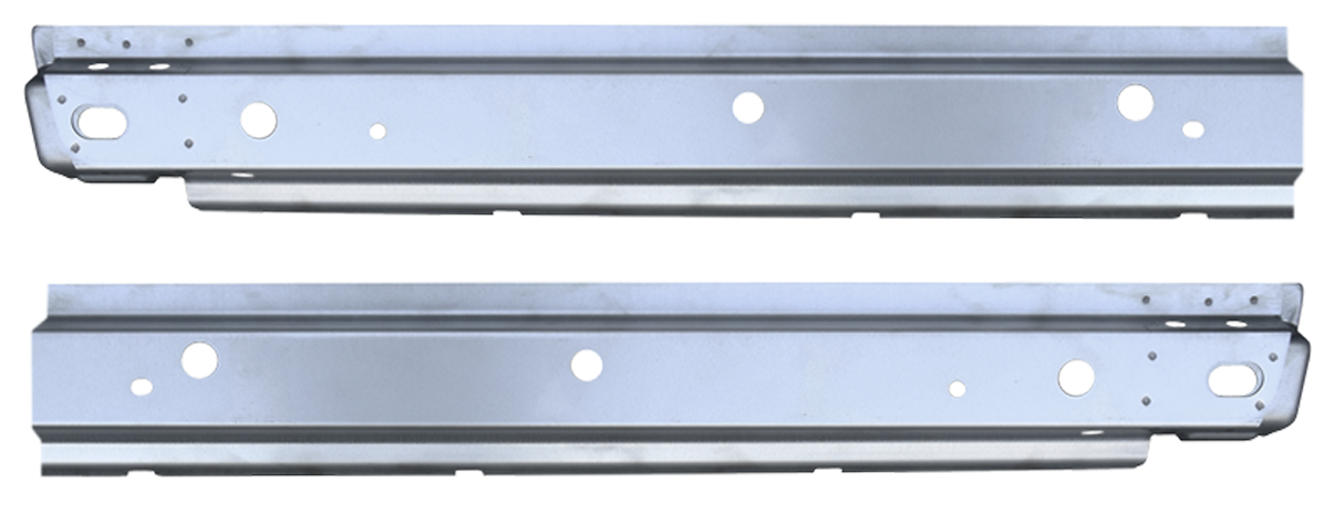 Lh Rh 2007-2013 Silverado Sierra Inner Rocker Supports Pair 2 Door Standard Cab img