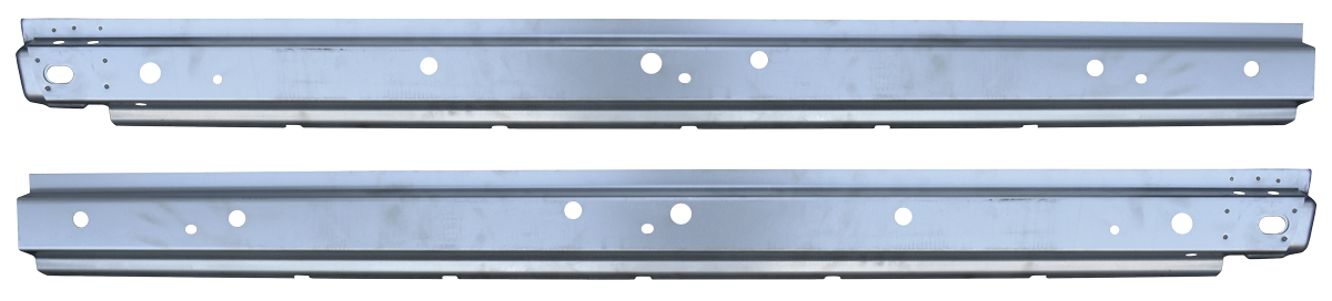 Lh Rh 2007-2013 Silverado Sierra Inner Rocker Supports Pair 4 Door Crew Cab img