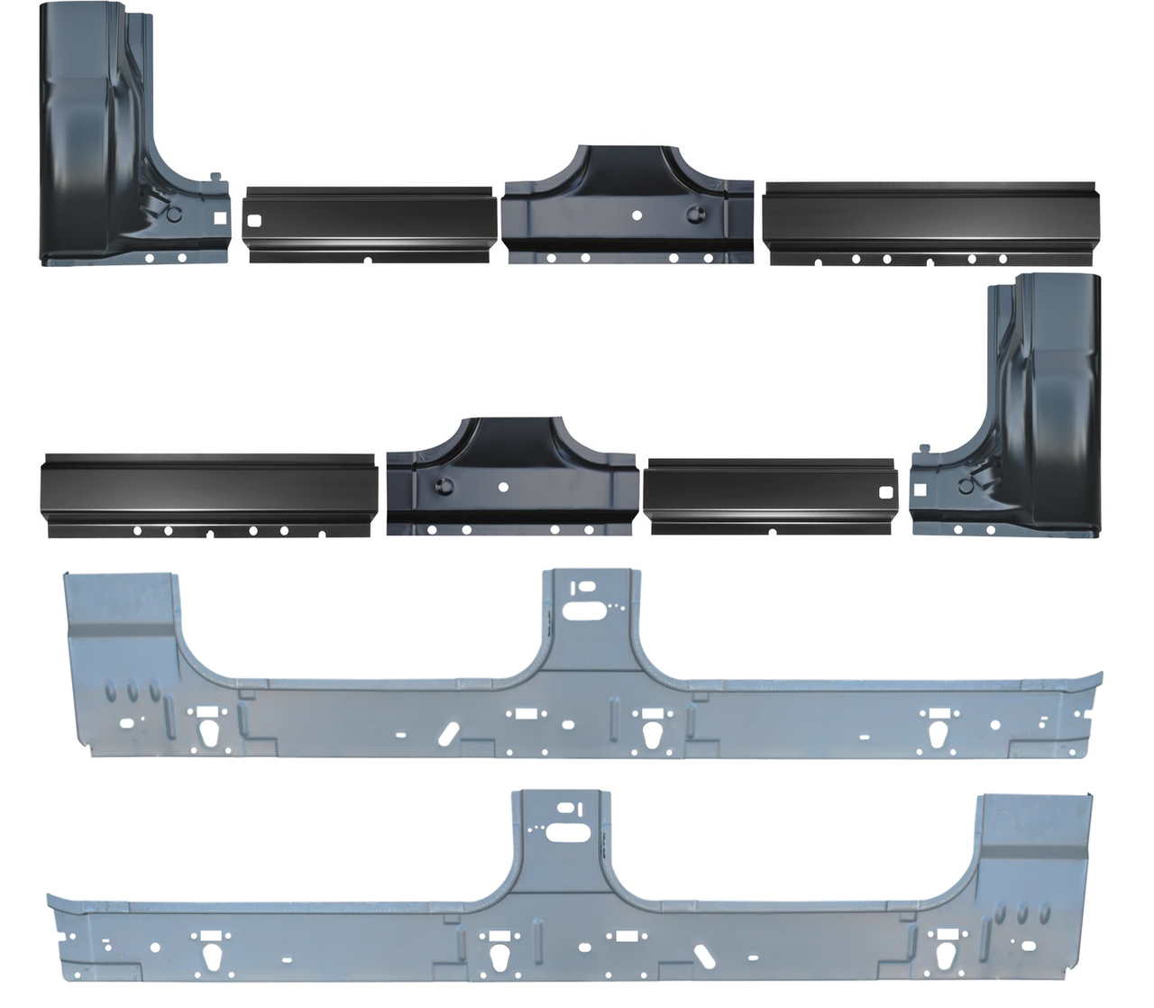 Lh Rh 1999-2016 Superduty 10 Piece Cab Repair Kit 4 Door Crew Cab img
