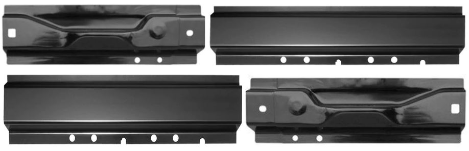 LhRh 1999-2016 Ford Superduty Rocker Panel Front And Rear Door Set 4 Dr Ext Cab img