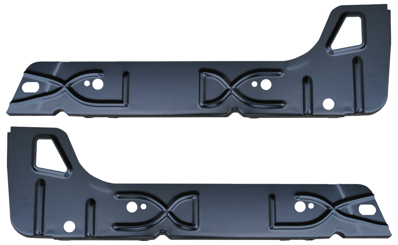 1999-2018 Chevy Gmc Pickup Crew Cab Inner Rocker Panels Under Rear Doors SET img