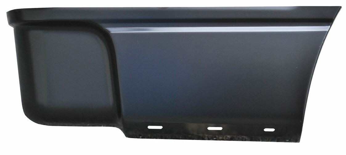 Rh 2004-2008 Ford F150 Pickup Bedside Lower Rear Section Without Molding Holes img