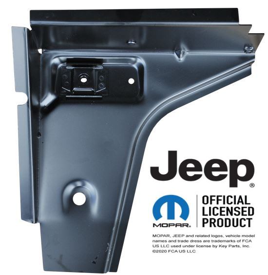 Front Floor Support1976-1986 Jeep Wrangler CJ5 CJ7 Fits Passenger Side Only img