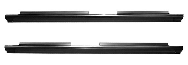 Lh Rh 1973-1991 Chevy Gmc Suburban And Crew Cab Pickup Slip-On Rocker Panel SET img