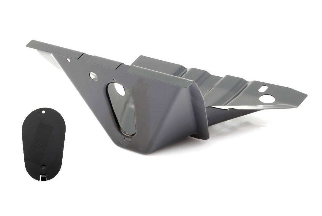 Front Cab Mount With Cover 1965-79 Ford Pickup & 1978-79 Bronco Driver Side img