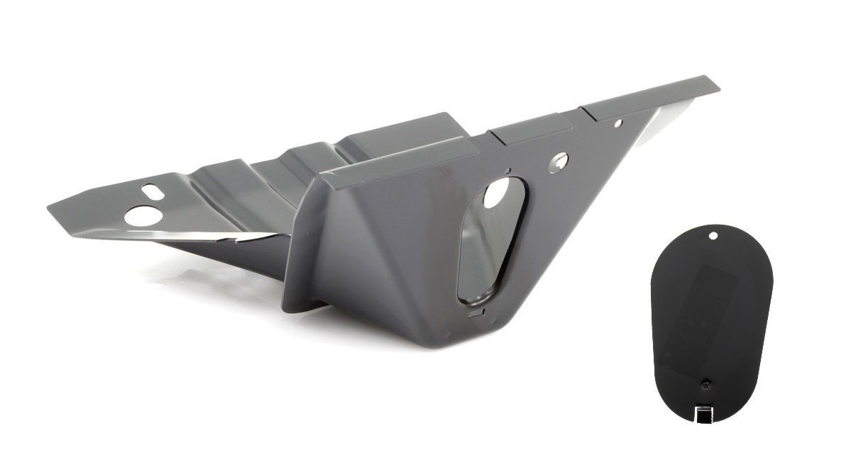 Front Cab Mount With Cover 1965-79 Ford Pickup & 1978-79 Bronco Passenger Side img