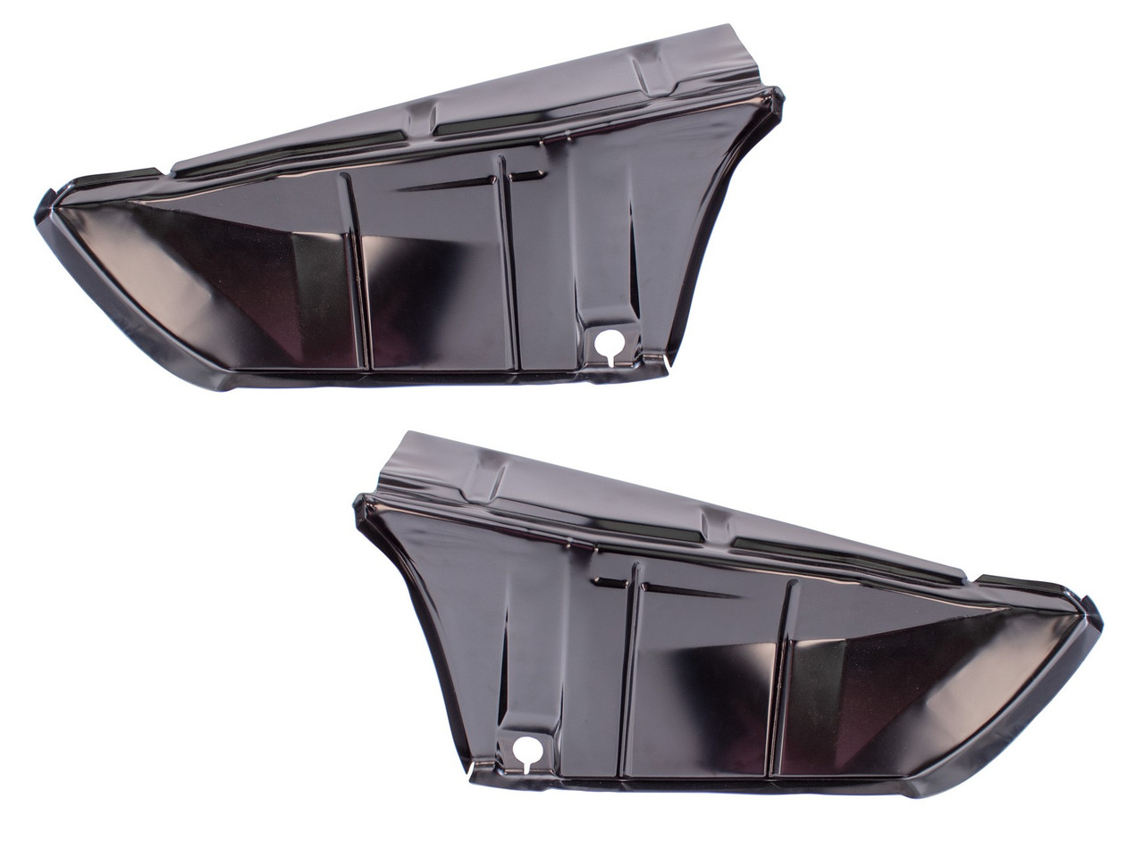 Lh Rh 1969 Camaro Firebird Trunk Floor Extension / Drop Off Panel SET img