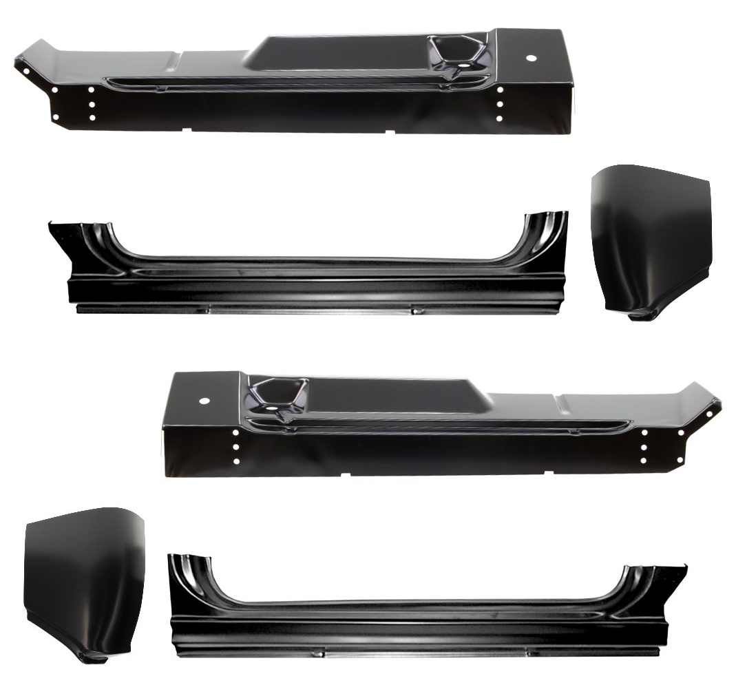 Rocker Panel Outer Floor Cab Corner Fits 1960-1966 Chevy Gmc Pickup-Both Sides img
