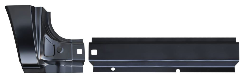 Rh 2000-2005 Ford Excursion Rear Door Rocker And Dogleg 2 Piece Set img