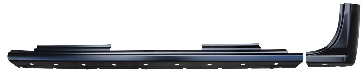 Slip-on Rocker Cab Corner Set Fits 2014-2018 Chevy Gmc Pickup Driver Side img