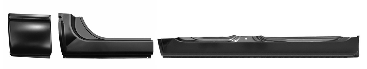 Rh 2006-2009 Dodge Ram Pickup Outer Rockers And Cab Corner 4 Door Mega Cab img