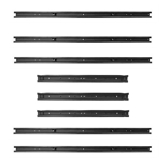 1973-1987 Chevy Gmc Pickup Bed Floor Cross Sill Set Fleetside Long Bed img