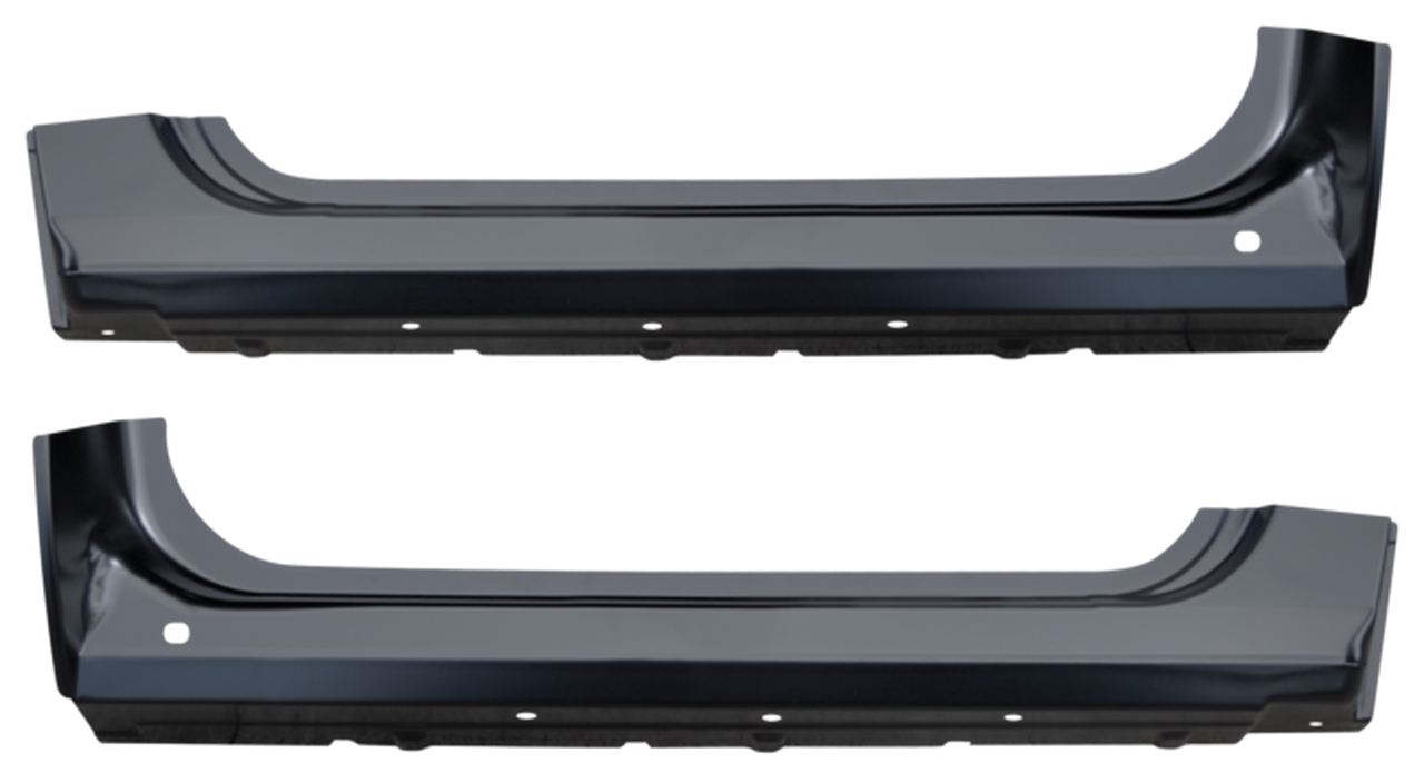 Lh Rh 2007-2013 Chevy Gmc Pickup Outer Rocker Panel SET 2 Door Standard Cab img