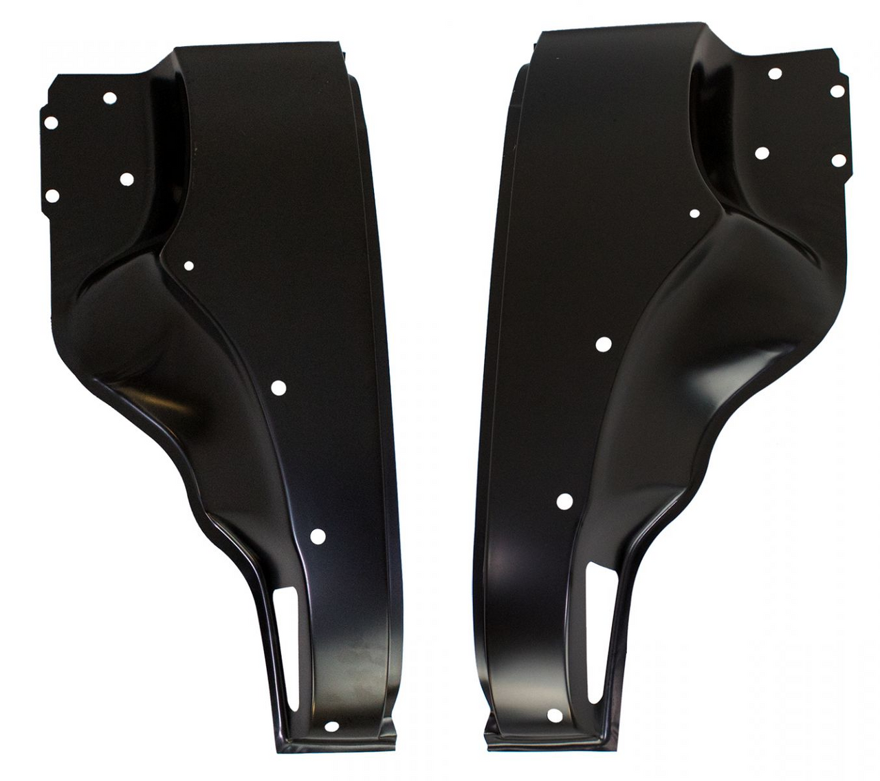 Lh Rh 1953-1956 F100 F250 Cowl Side Repair Panels Without Louvers img