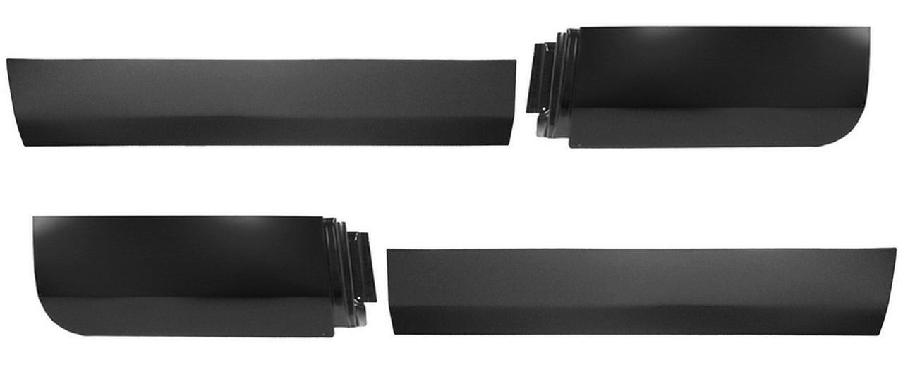 1998-2001 Dodge Ram 1500 2500 3500 Front/ Rear Door Skin Set 4 Door Quad Cab img