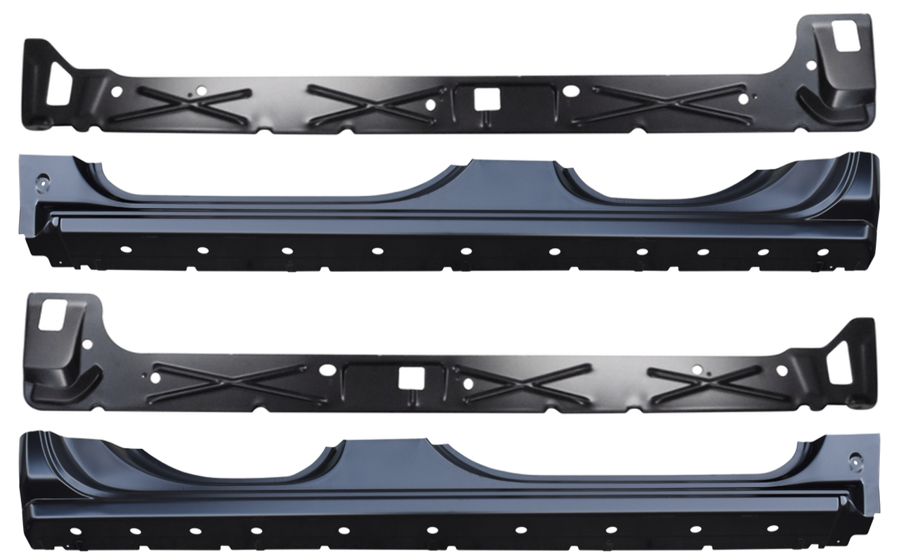 2014-2018 Chevy Gmc Pickup OE Style Outer/Inner Rocker Panel SET Extended Cab img