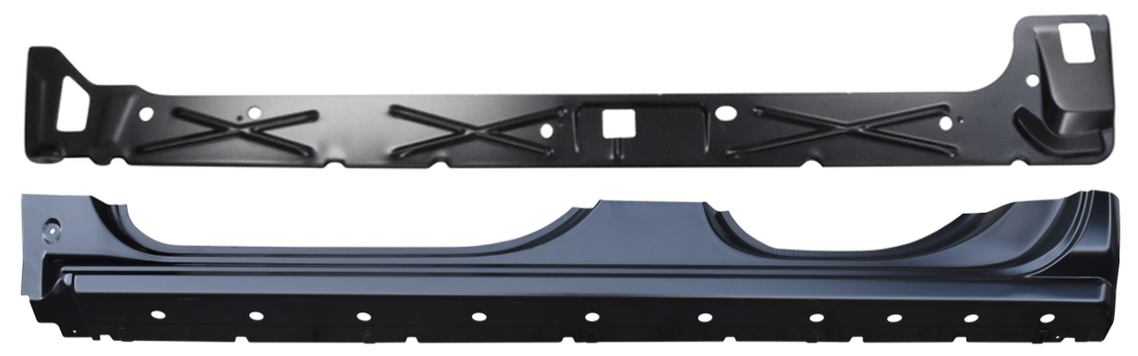 Lh 2014-18 Chevy Gmc Pickup OE Style Outer/Inner Rocker Panel 30.5 in. Wide Door img