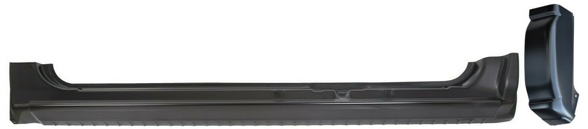 Lh 1999-2006 Chevy Gmc Pickup Oe Style Outer Rocker Panel Cab Corner 4 Dr Extcab img