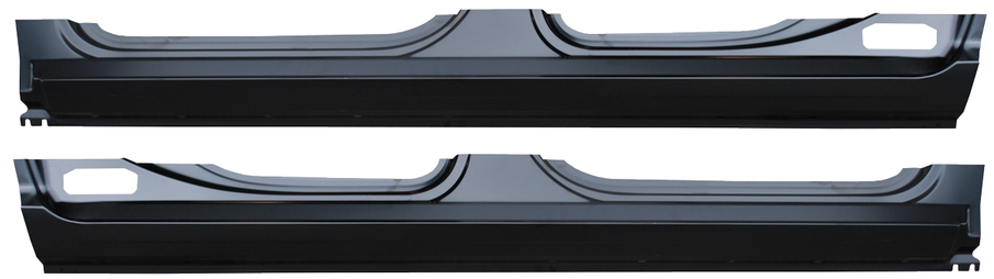 OE Style Rocker Panel fits 09-18 Dodge Ram Crew & Mega Cab Pickup Truck PAIR img