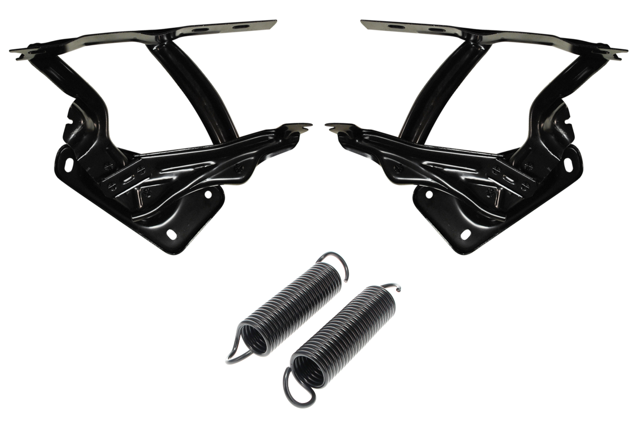 1973-1980 Chevy Gmc Pickup Suburban Blazer Jimmy Hood Hinges With Springs img