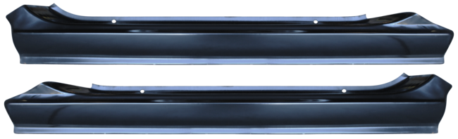 Lh Rh 1973-1987 Chevy & Gmc Truck Slip-On Rocker Panel Set PAIR img