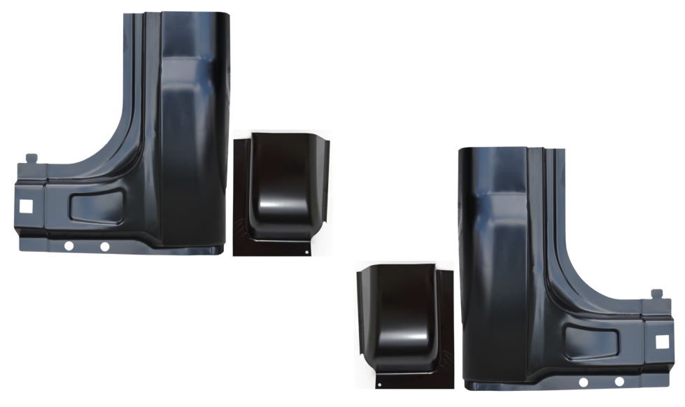 1999-2016 Superduty OE Outer Inner Cab Corners With Rear Pillars (4 Door Extende img