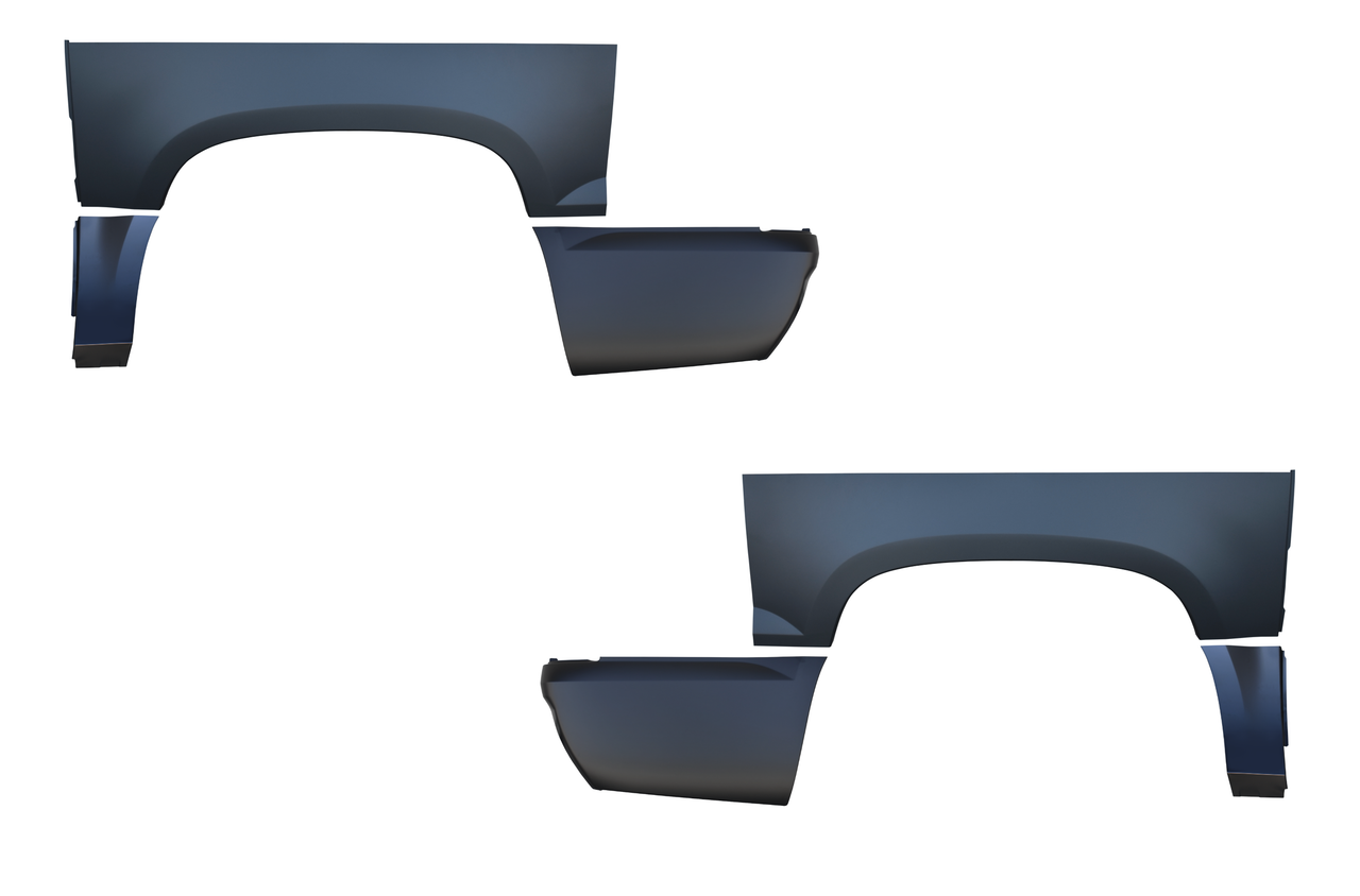 2007-2013 Avalanche Cadillac Escalade EXT Rear Quarter Panel 6 Piece KIT img
