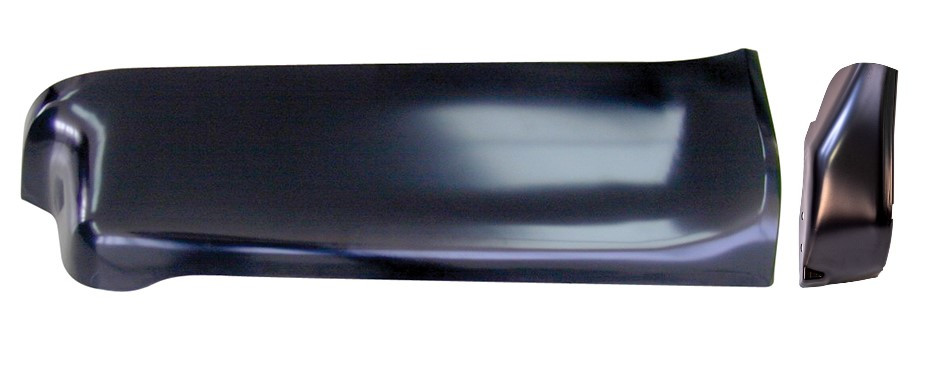 Rh 1973-1987 Chevy Gmc LongBed Pickup Bedside Lower Rear Section W/lower Brace img